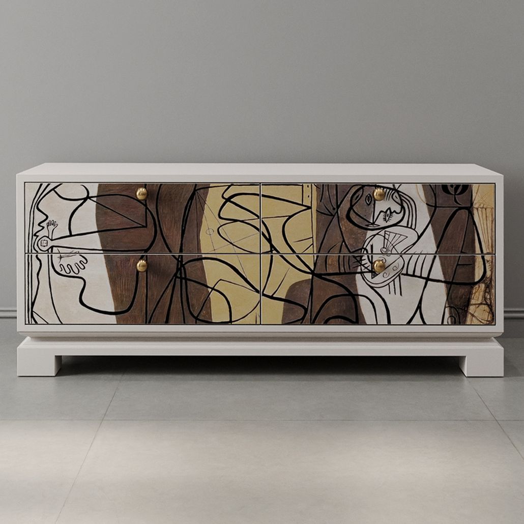 TV-тумба Morfey Artist and Model 4 ящика