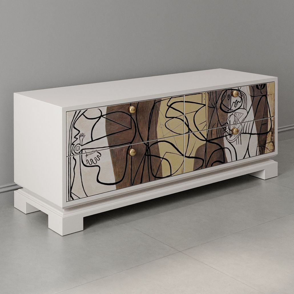 TV-тумба Morfey Artist and Model 4 ящика