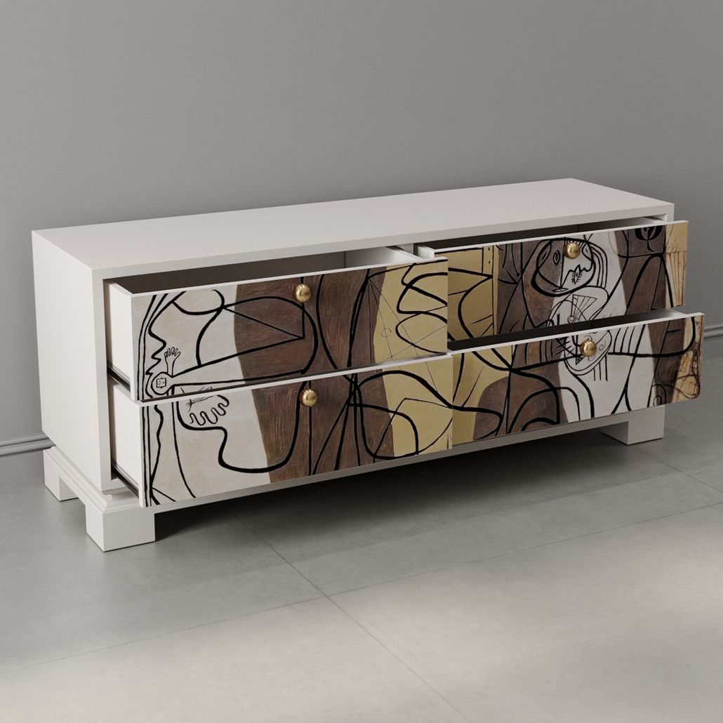 TV-тумба Morfey Artist and Model 4 ящика