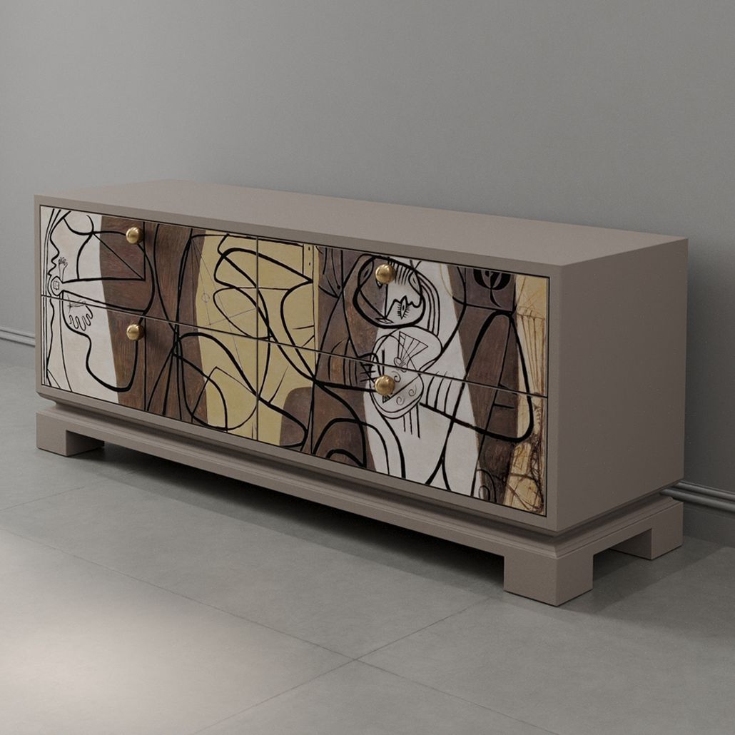 TV-тумба Morfey Artist and Model 4 ящика