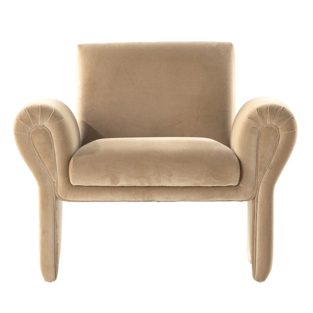 Дизайнерское кресло Eleanor Velvet Accent Chair