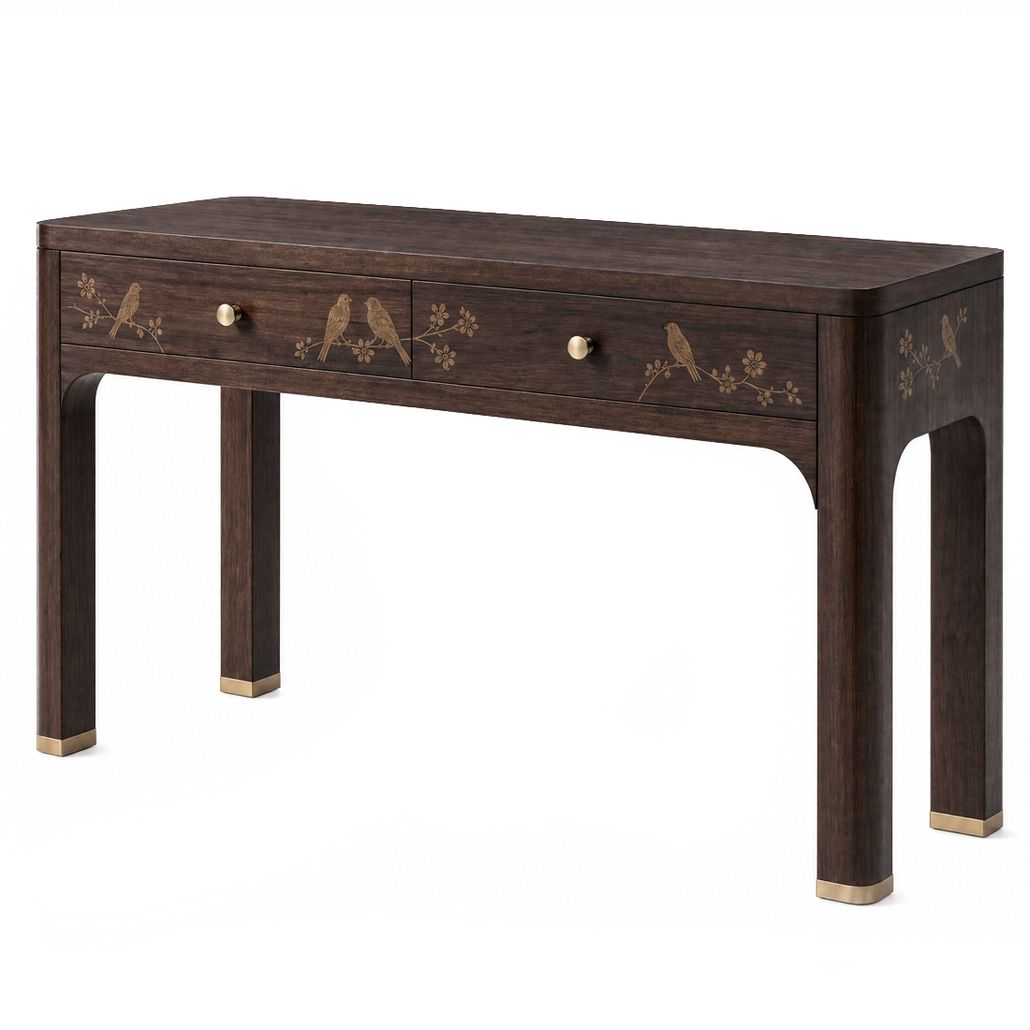 Консоль Sakura Console Brown с двумя ящиками