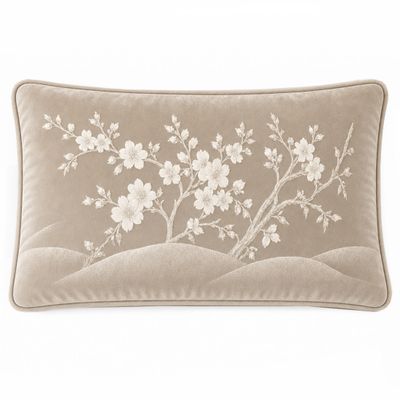 Декоративная подушка Sakura Ivory