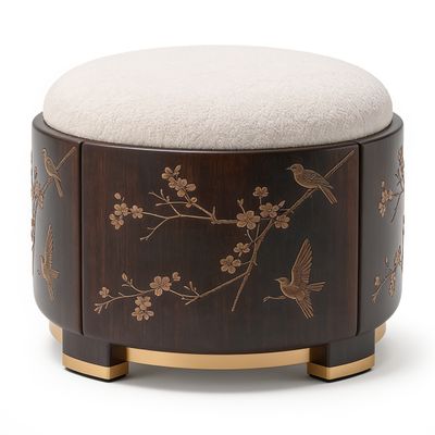 Круглый пуф Sakura Round Pouf