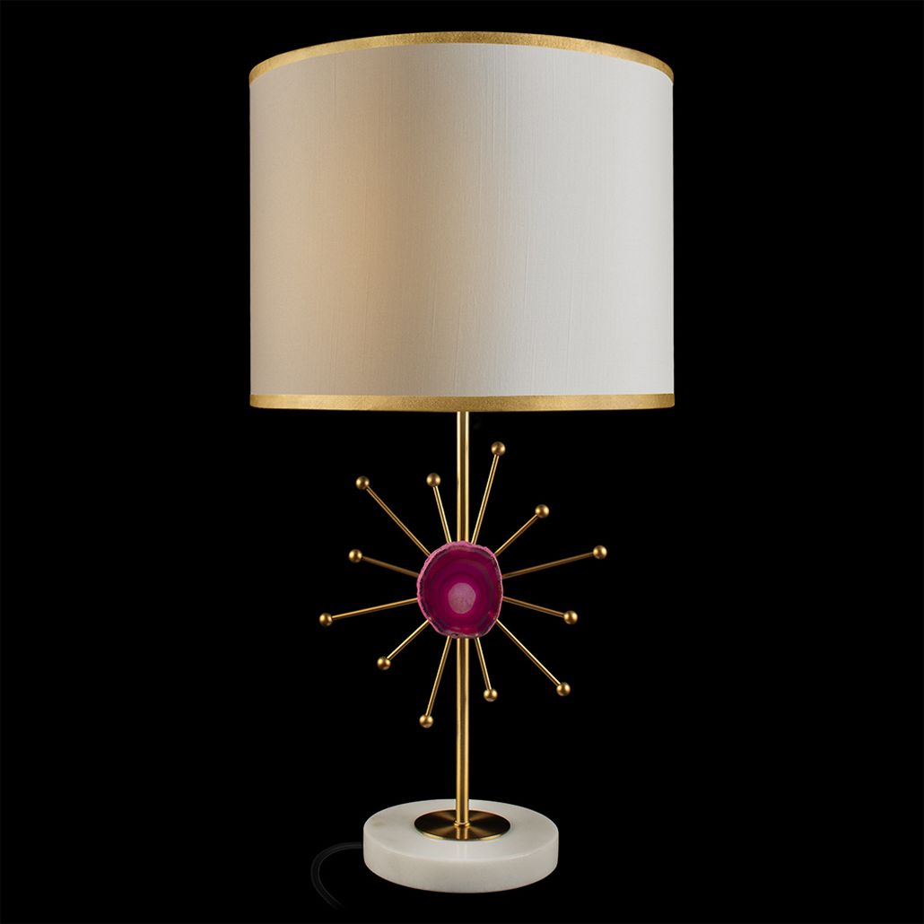 Настольная лампа Orchid Sun Agate Lamp