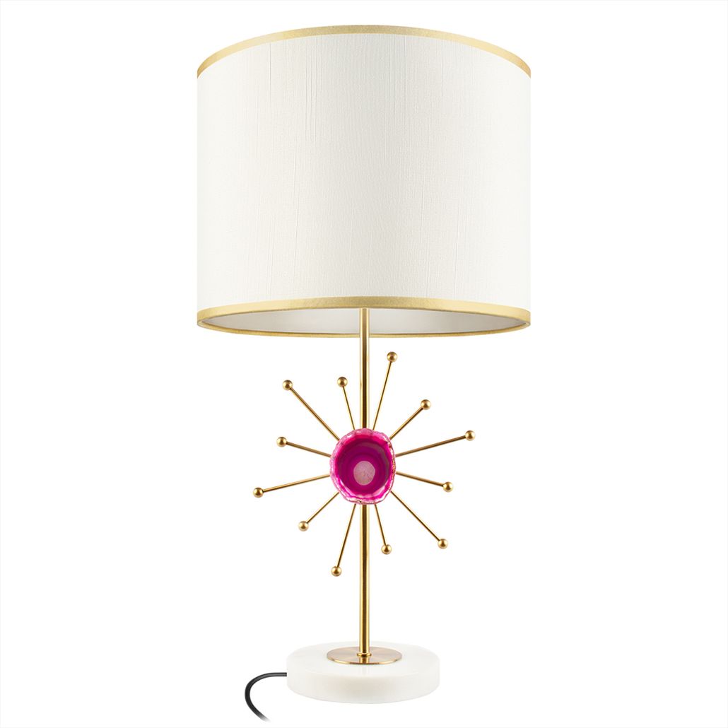 Настольная лампа Orchid Sun Agate Lamp