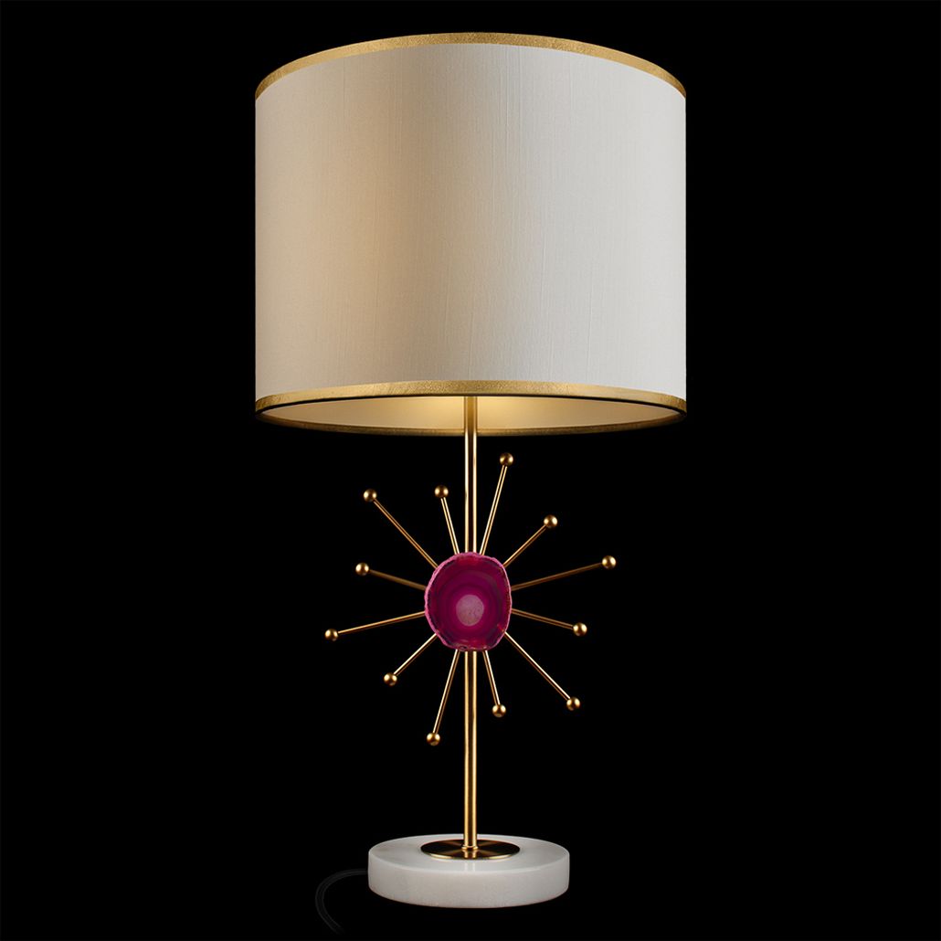 Настольная лампа Orchid Sun Agate Lamp