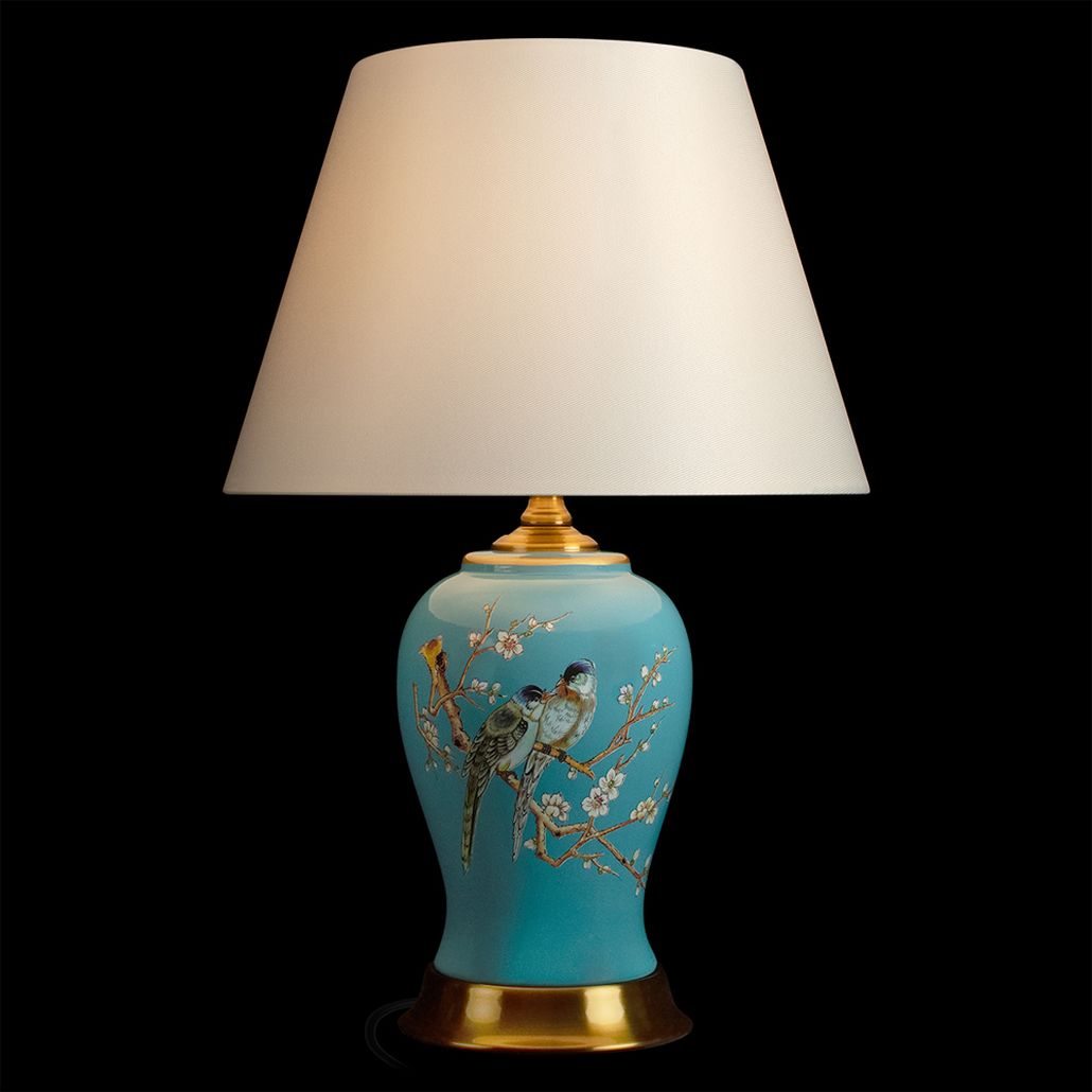 Настольная лампа Oriental Blue Lagoon Lamp