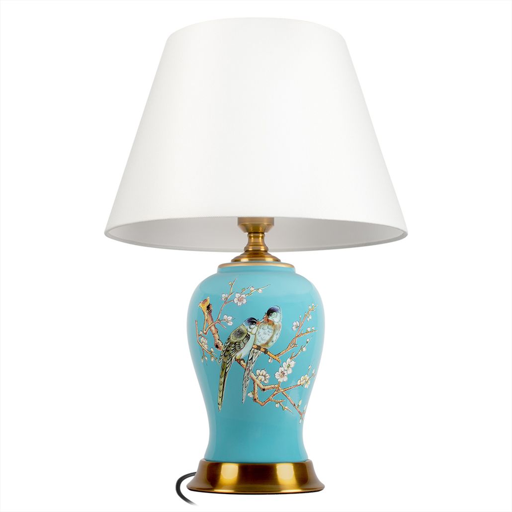 Настольная лампа Oriental Blue Lagoon Lamp