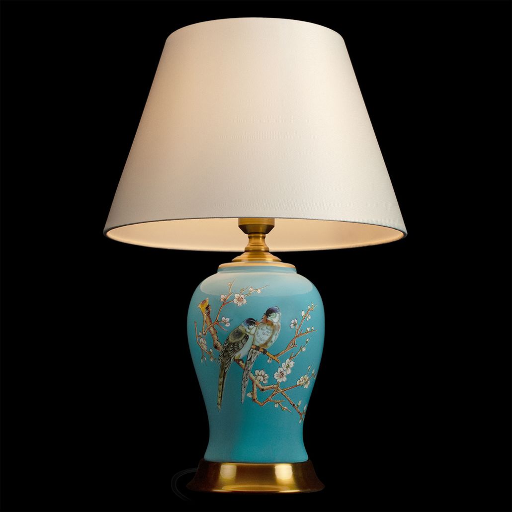 Настольная лампа Oriental Blue Lagoon Lamp