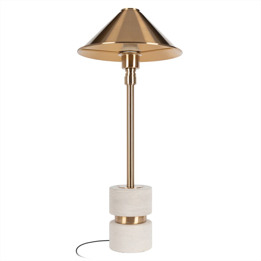 Настольная лампа Shaw Big Travertine Lighting
