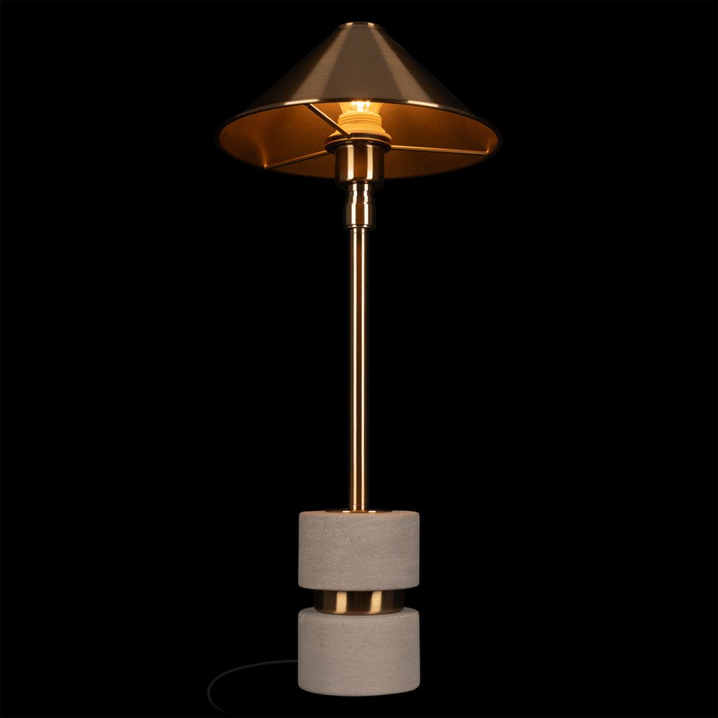 Настольная лампа Shaw Big Travertine Lighting