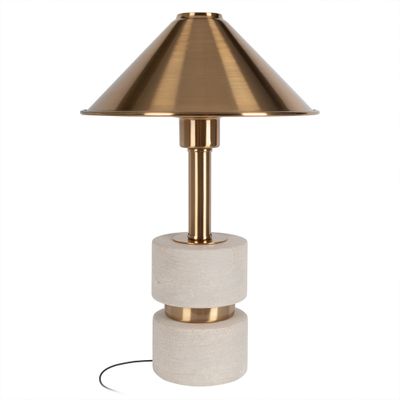 Настольная лампа Shaw Small Travertine Lighting