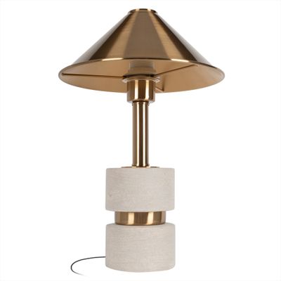 Настольная лампа Shaw Small Travertine Lighting