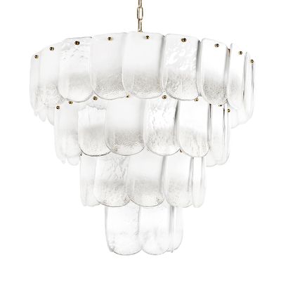 Подвесная люстра Sequins  White Gradient Белый градиент 60 см