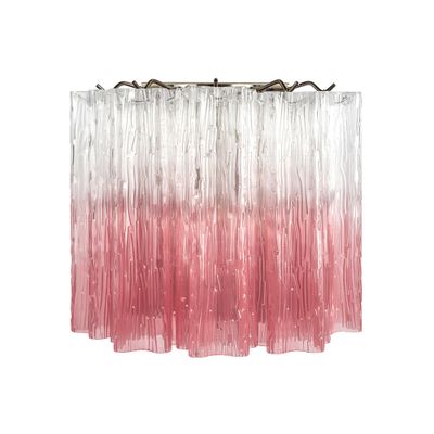Бра Pink Lagoon glass Розовый градиент