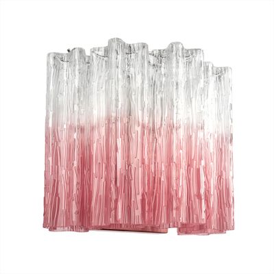 Бра Pink Lagoon glass Розовый градиент