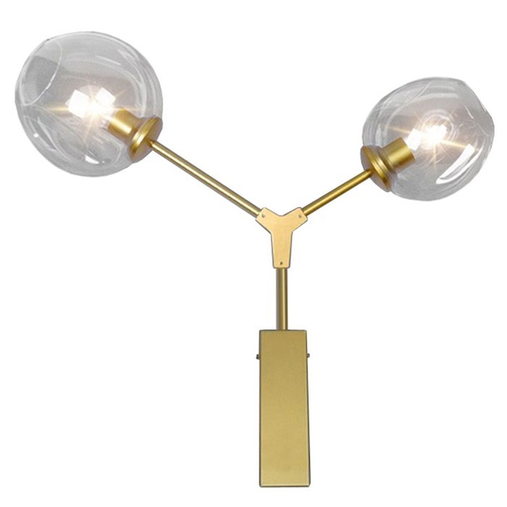 Бра Сrumpled Glas Wall Lamp
