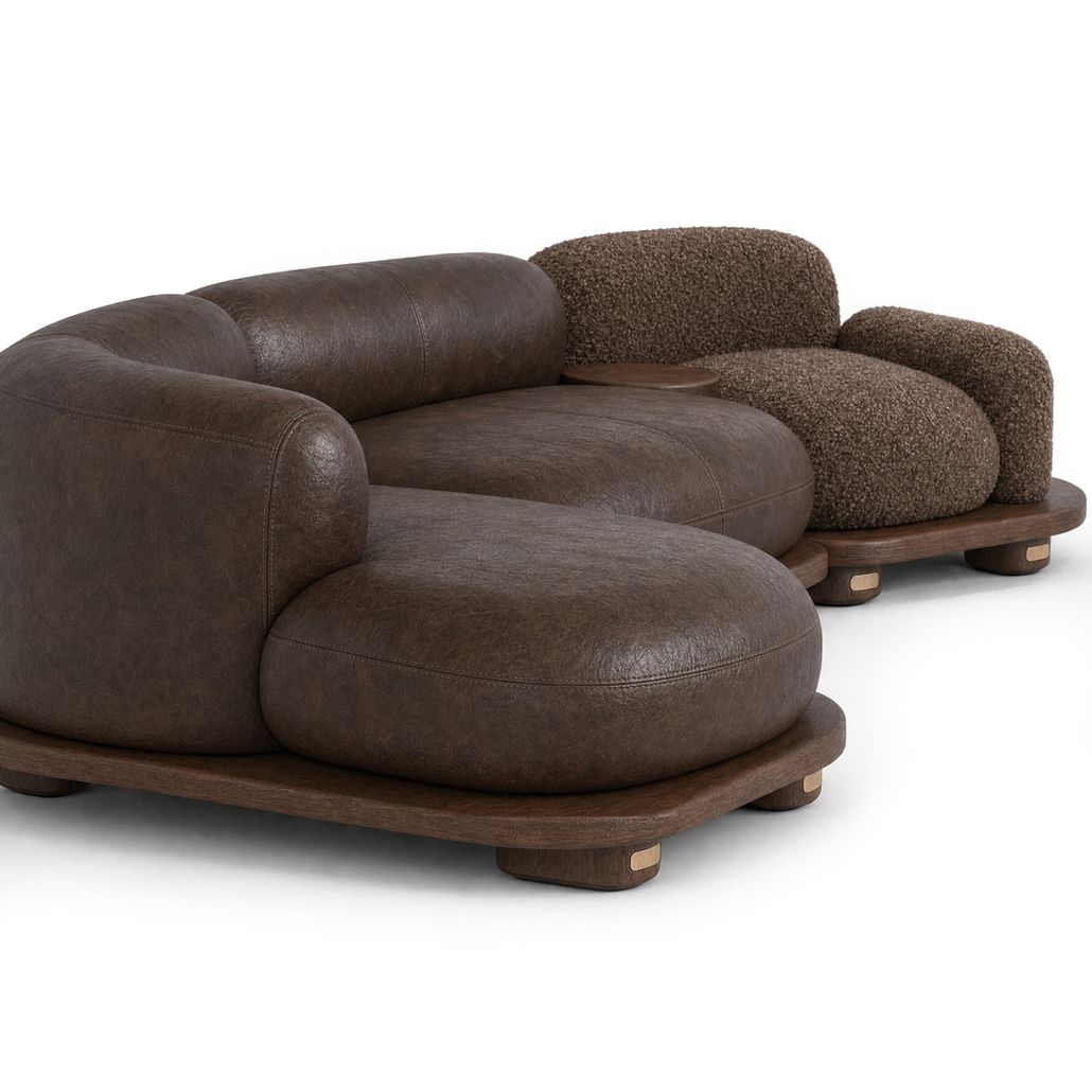 Диван Akio Japandi Coffee Sofa