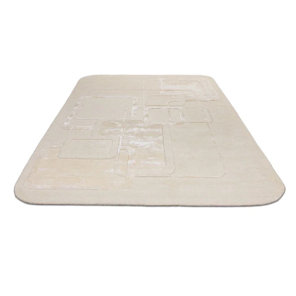 Индийский ковер однотонный с текстурой Velvet Plain Carpet