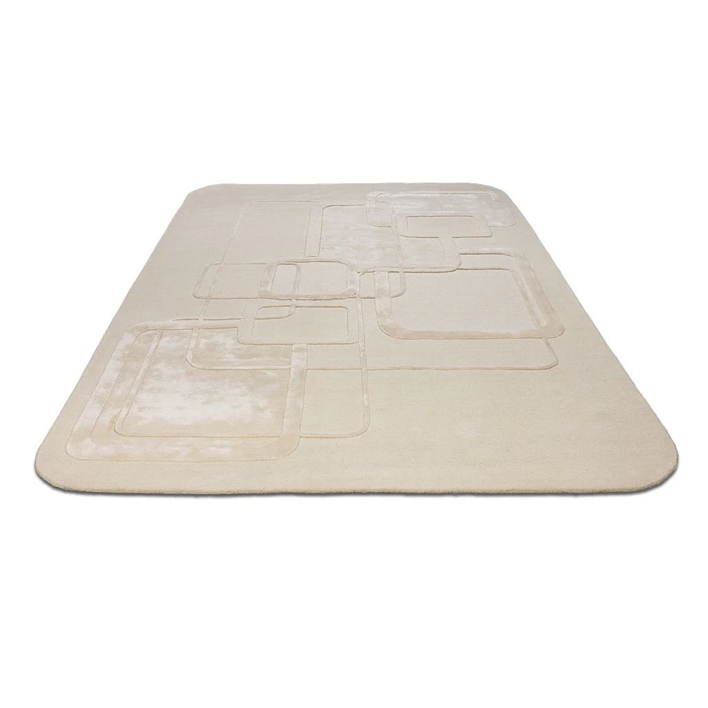 Индийский ковер однотонный с текстурой Velvet Plain Carpet