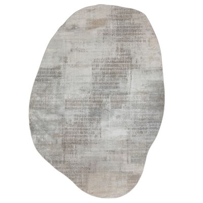 Ковер фигурный в современном стиле Binding Beige