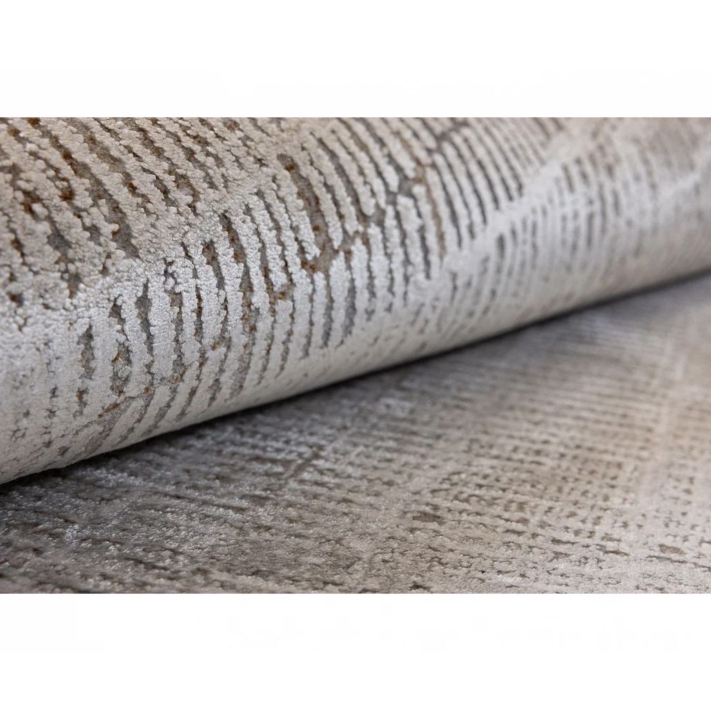 Ковер фигурный в современном стиле Binding Beige