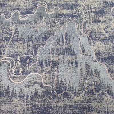 Мебельная ткань Gray Landscape 130 см N 2-1332