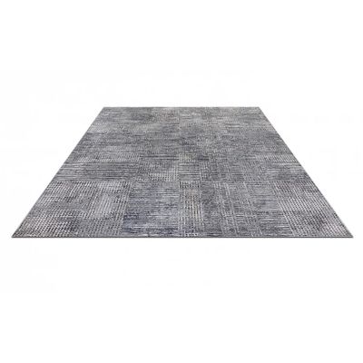 Ковер современный с геометрическим узором Rumelia Pattern Gray-Blue