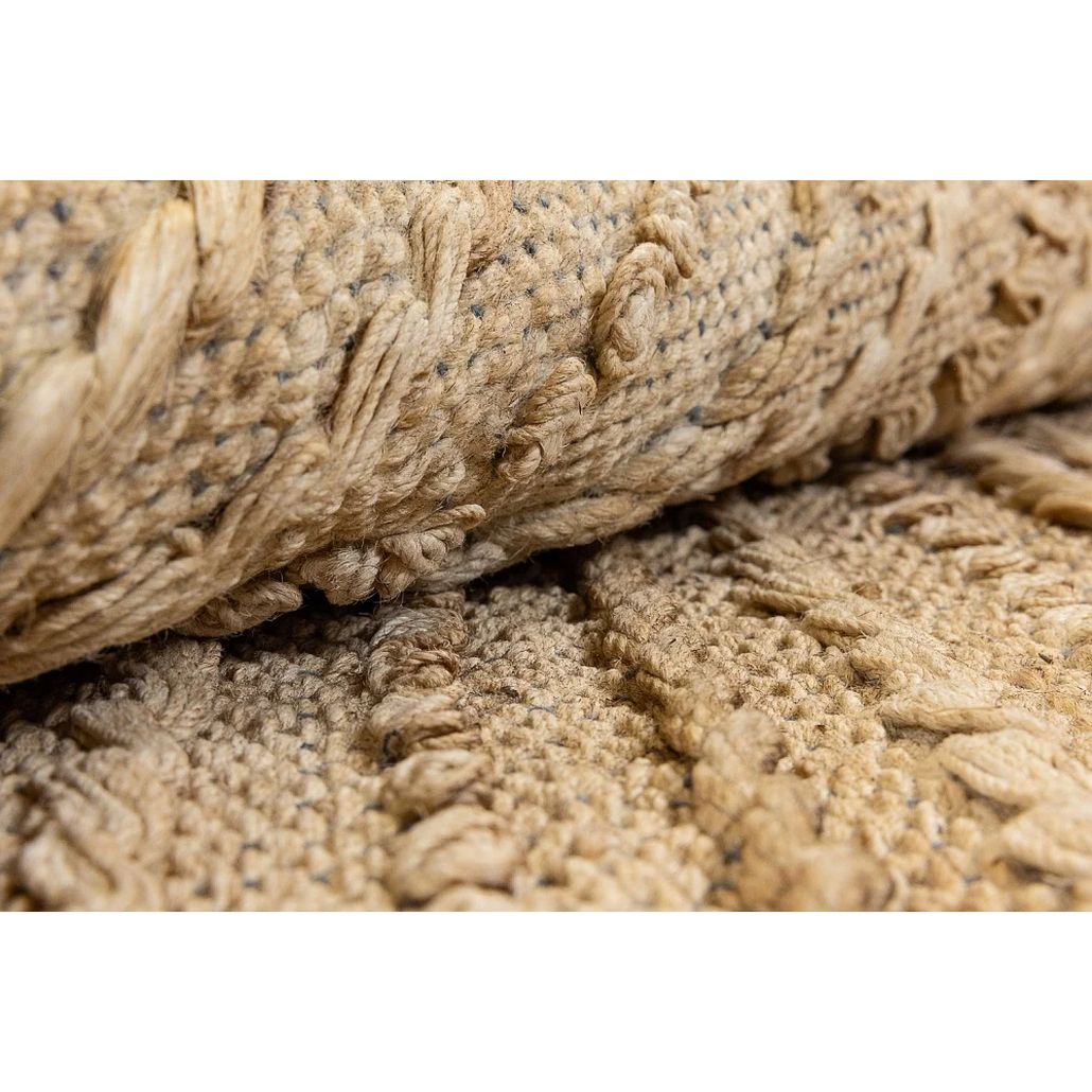 Ковер круглый из джута Indian Jute Fibers