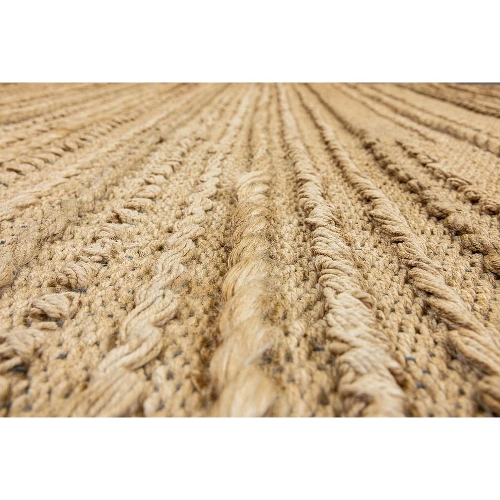 Ковер круглый из джута Indian Jute Fibers