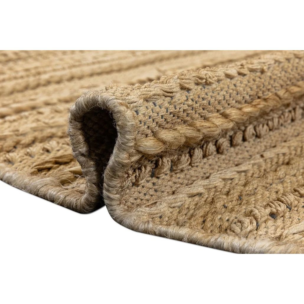 Ковер круглый из джута Indian Jute Fibers