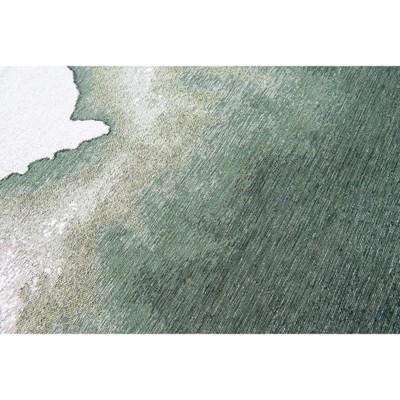 Ковер с морским абстрактным узором Sea Green Peace
