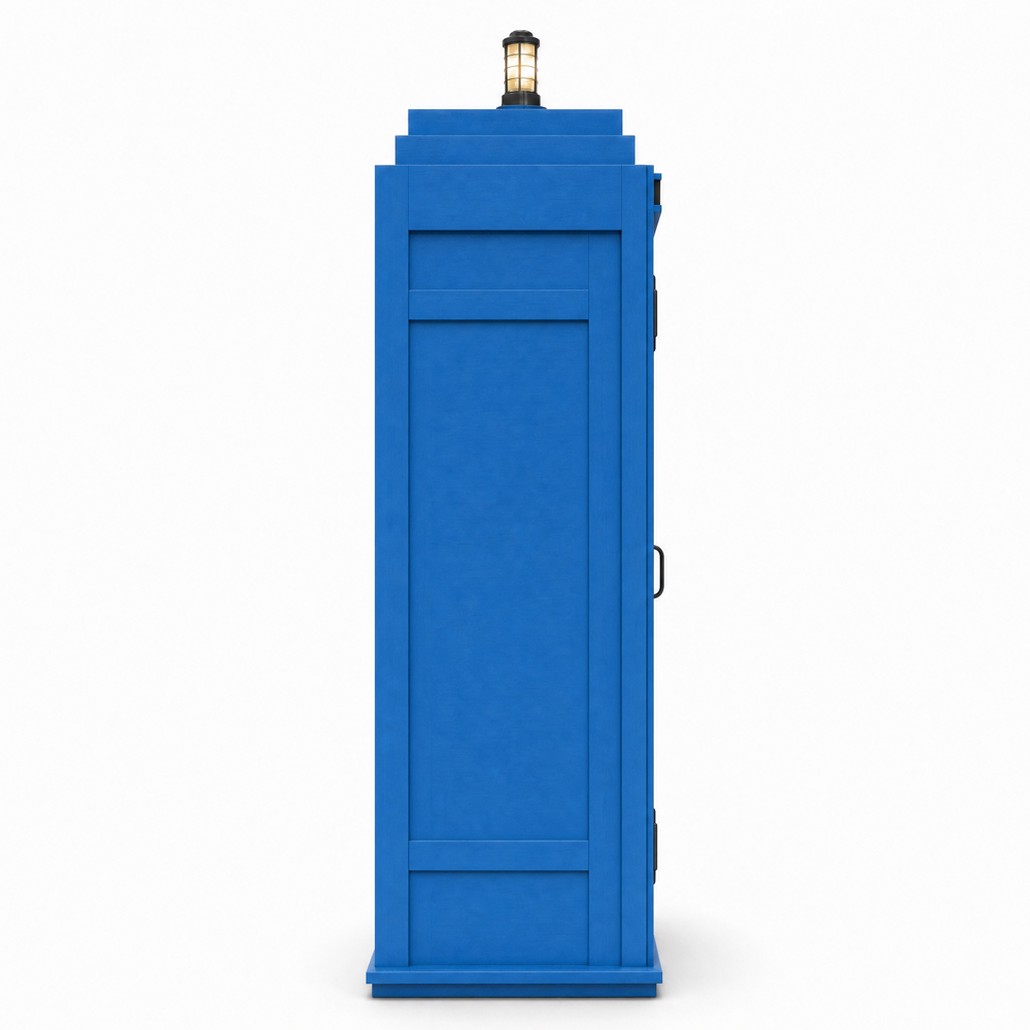 Шкаф Тардис из сериала «Доктор Кто» Doctor Who Tardis Синий цвет