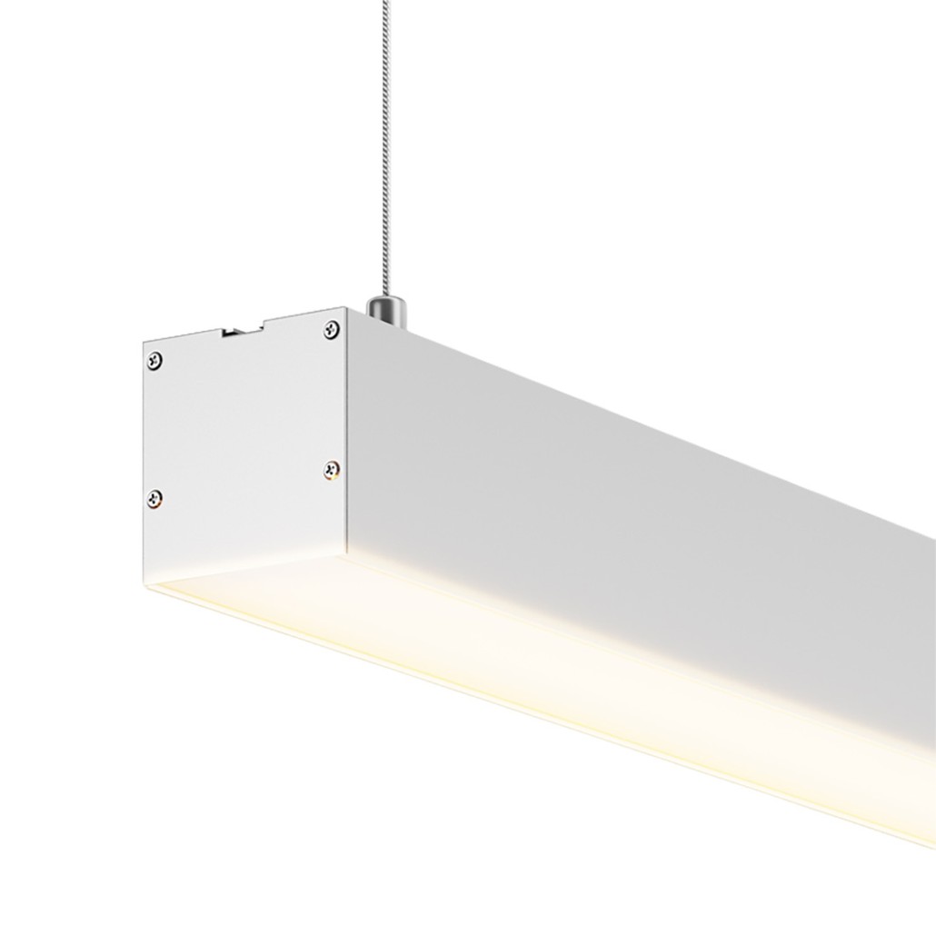 Линейный светодиодный светильник 150 см Серебро Line Pendant