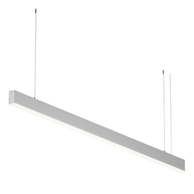 Линейный светодиодный светильник 150х 3,5 х 6,7 см Серебро Line Pendant