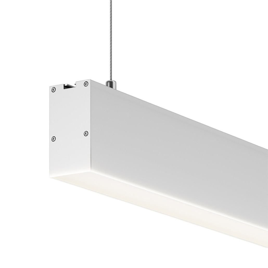 Линейный светодиодный светильник 150х 3,5 х 6,7 см Серебро Line Pendant