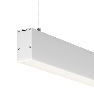 Линейный светодиодный светильник 150х 3,5 х 6,7 см Серебро Line Pendant