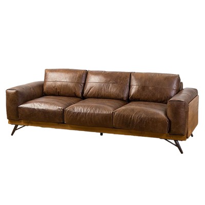 Трёхместный диван VICTOR 3 Seater натуральная кожа
