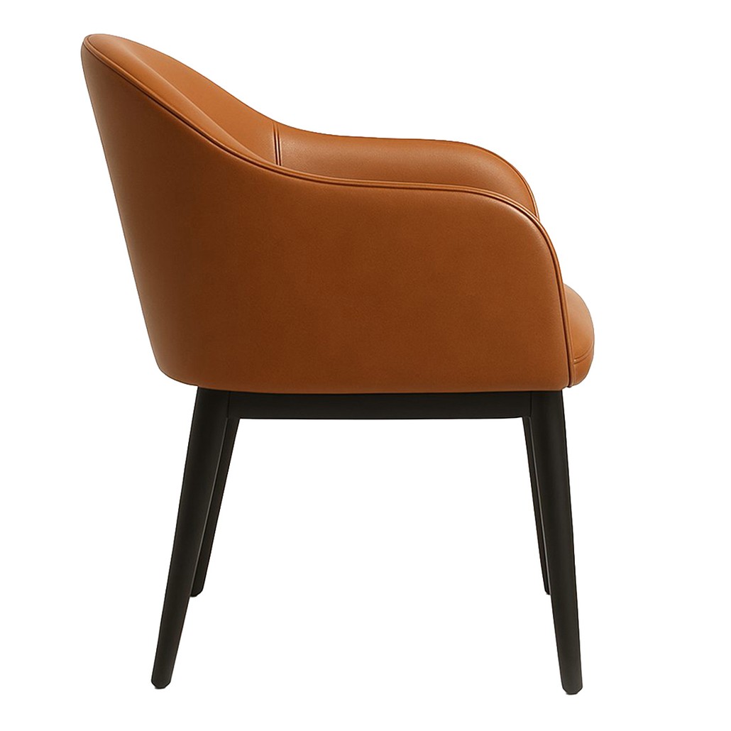 Стул Tuvis Chairs Brown Leather