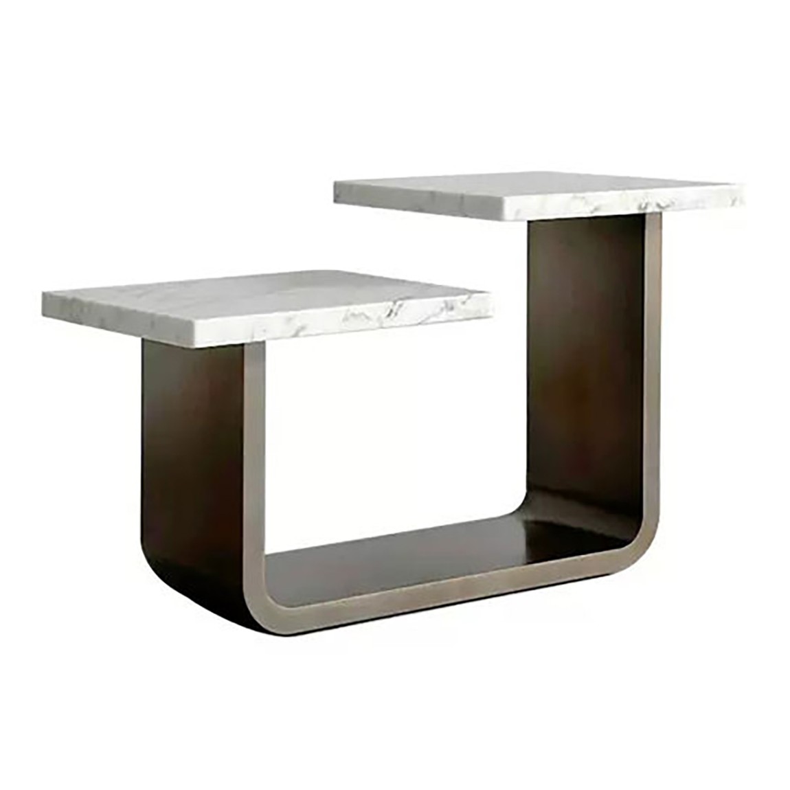 Кофейный стол Zun Table Stone Metal