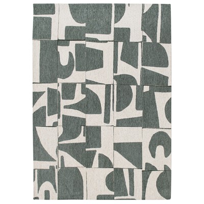 Ковер из полиэфирного шелка  Grey Sand Fragmentary Shaping