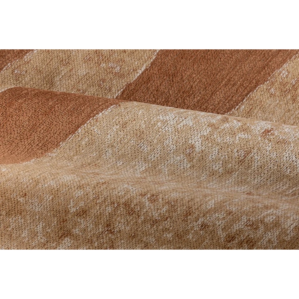 Ковер из полиэфирного шелка Pink Sand Fragmentary Shaping