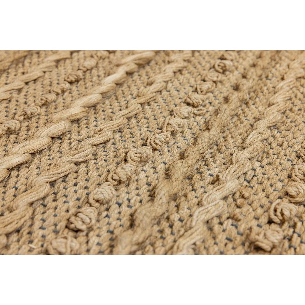 Ковер из джута Chunky Knitted Jute Carpet