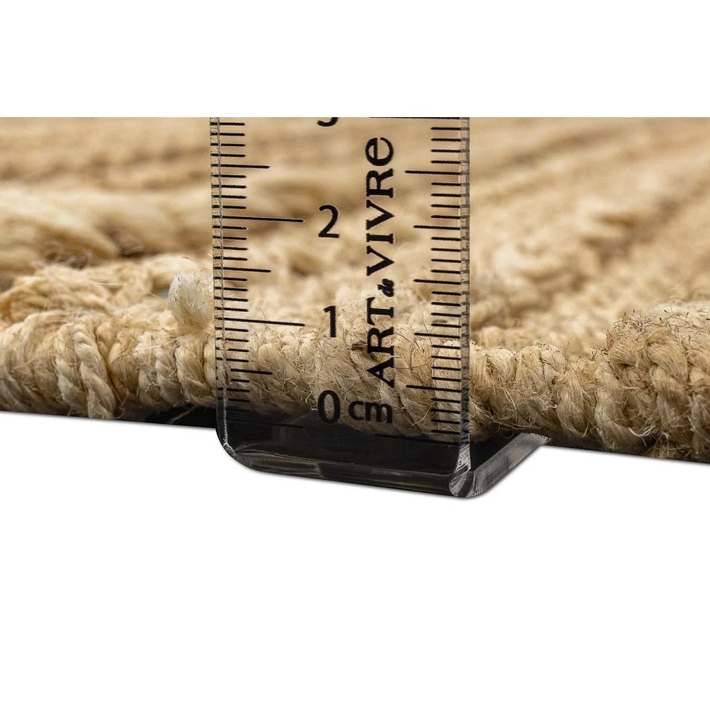 Ковер из джута Chunky Knitted Jute Carpet