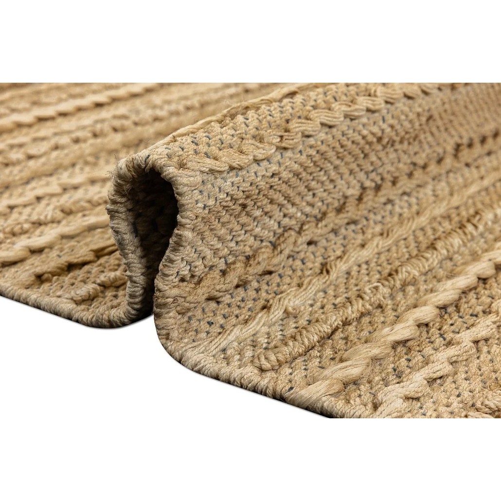 Ковер из джута Chunky Knitted Jute Carpet