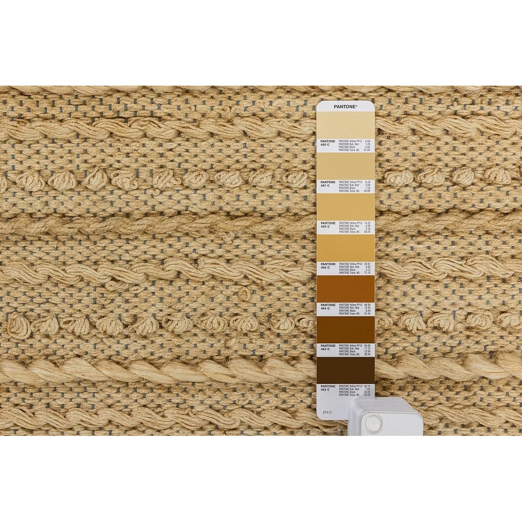 Ковер из джута Chunky Knitted Jute Carpet