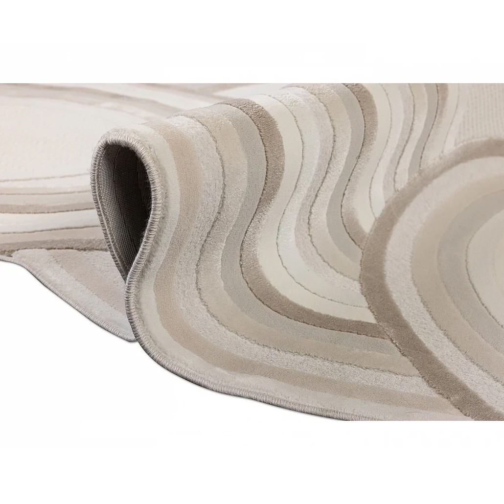 Ковер нестандартной окрулой формы Wavy Edge Carpet