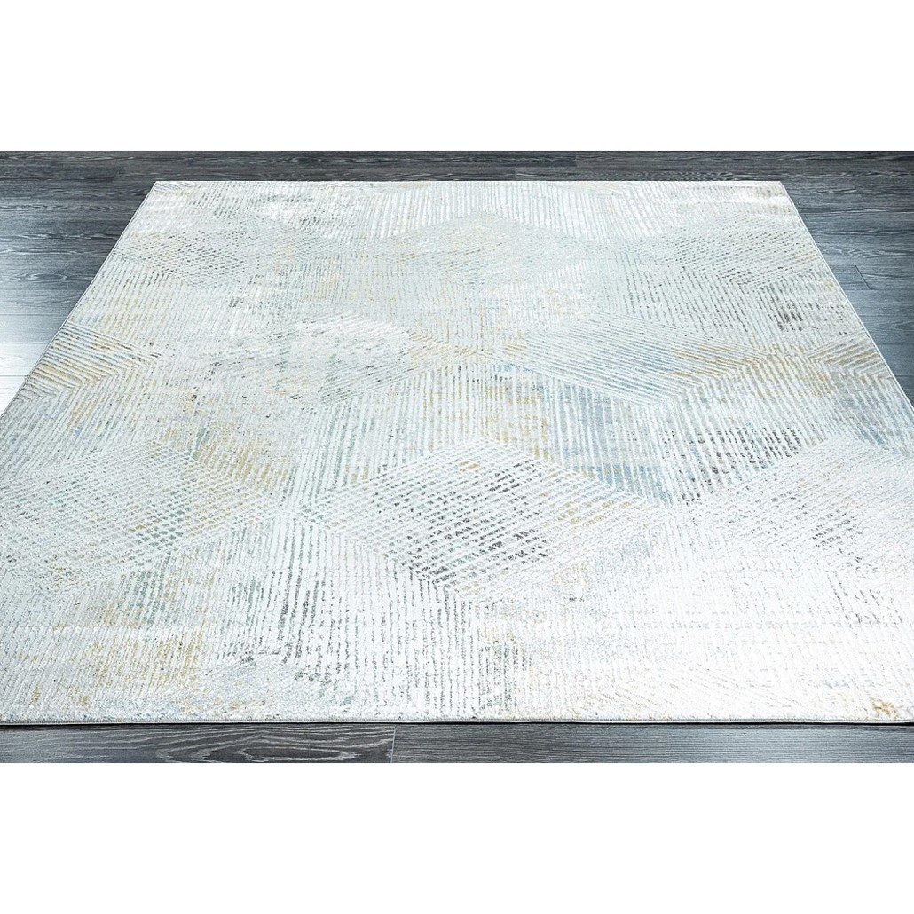 Ковер в современном стиле с абстрактным геометрическим узором Measure