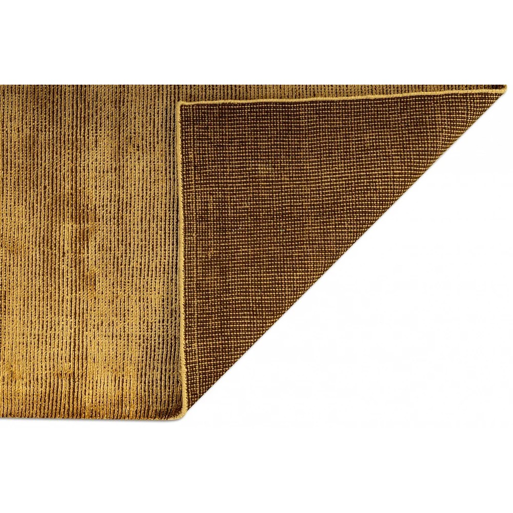 Индийский однотонный с текстурой ковер KARTTIKEYA Gold Cloth